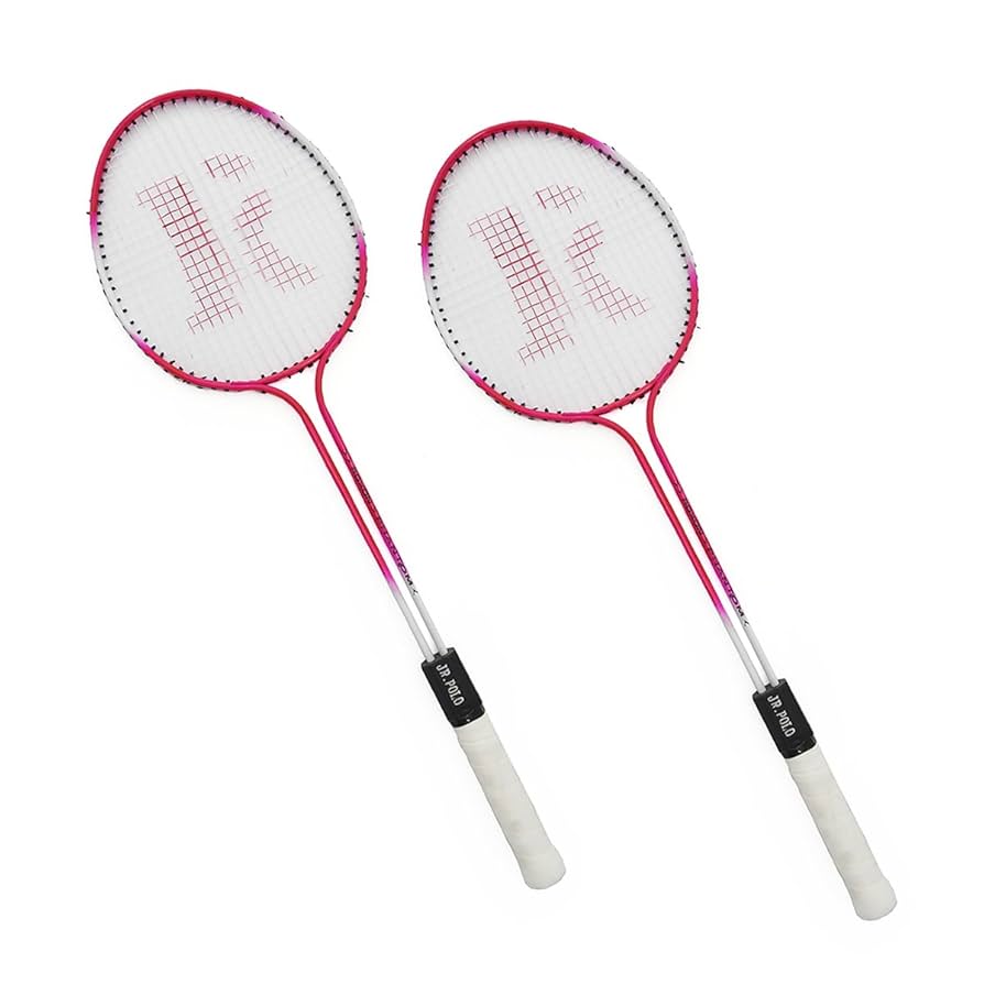 ROXON Badminton Rackets Set of 2 for Kids & Adults with FULL
