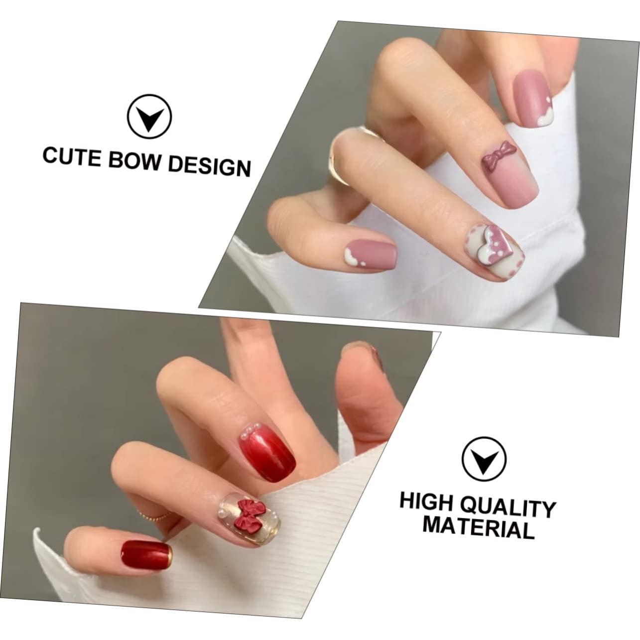 EXCEART 15pezzi Stampi Silicone Per Unghie Artistiche Molds Per Manicure Creativa Strumenti Per Decorazioni Unghiali Eleganti e Riutilizzabili