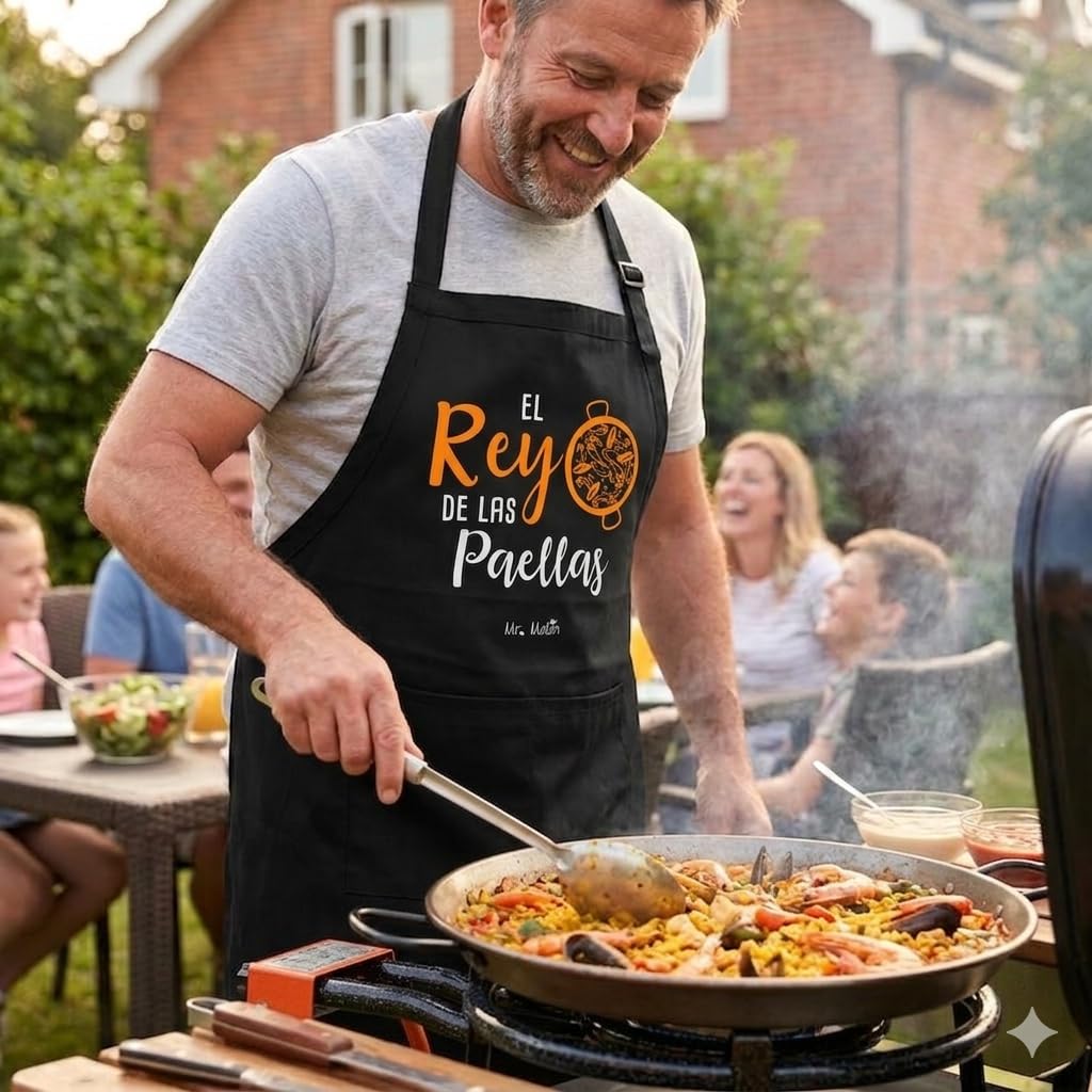 Delantal Rey de las Paellas!