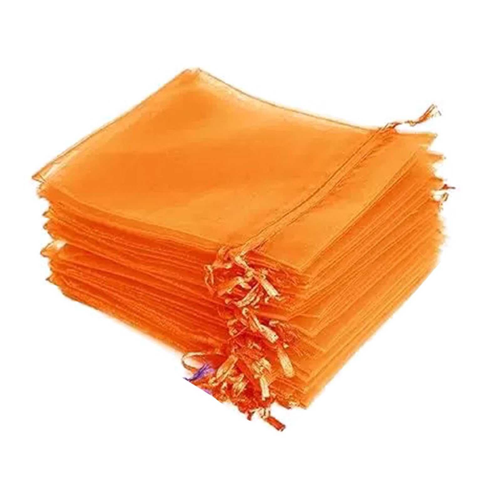 Jazuaiao Halloween Organza Treat Bags Ventilated Pouches with Web & Witch Design for Parties Treat Pouches Washable Storage Bags
