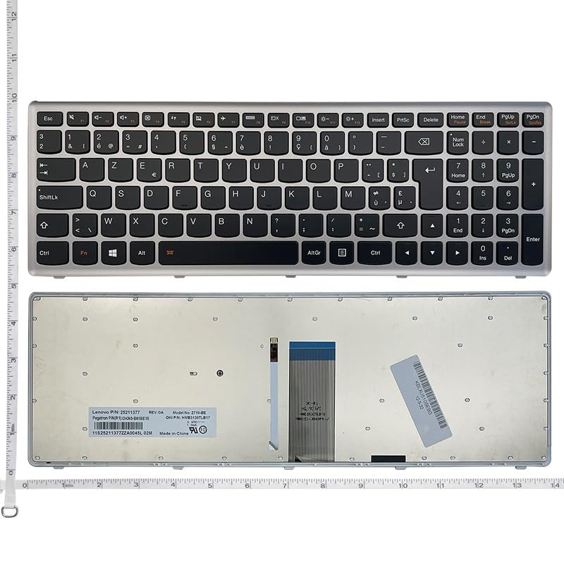 Clavier Ideapad Z710 rétroéclairé pour travailler confortablement la nuit