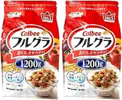 Amazon.co.jp: カルビー フルーツグラノーラ フルグラ 1200g × 2