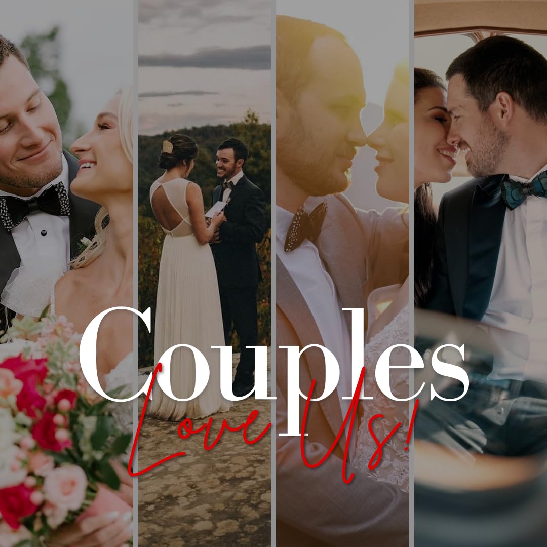 Chicago Feather Bow Tie & Lapel Pin Set - Golden Majesty