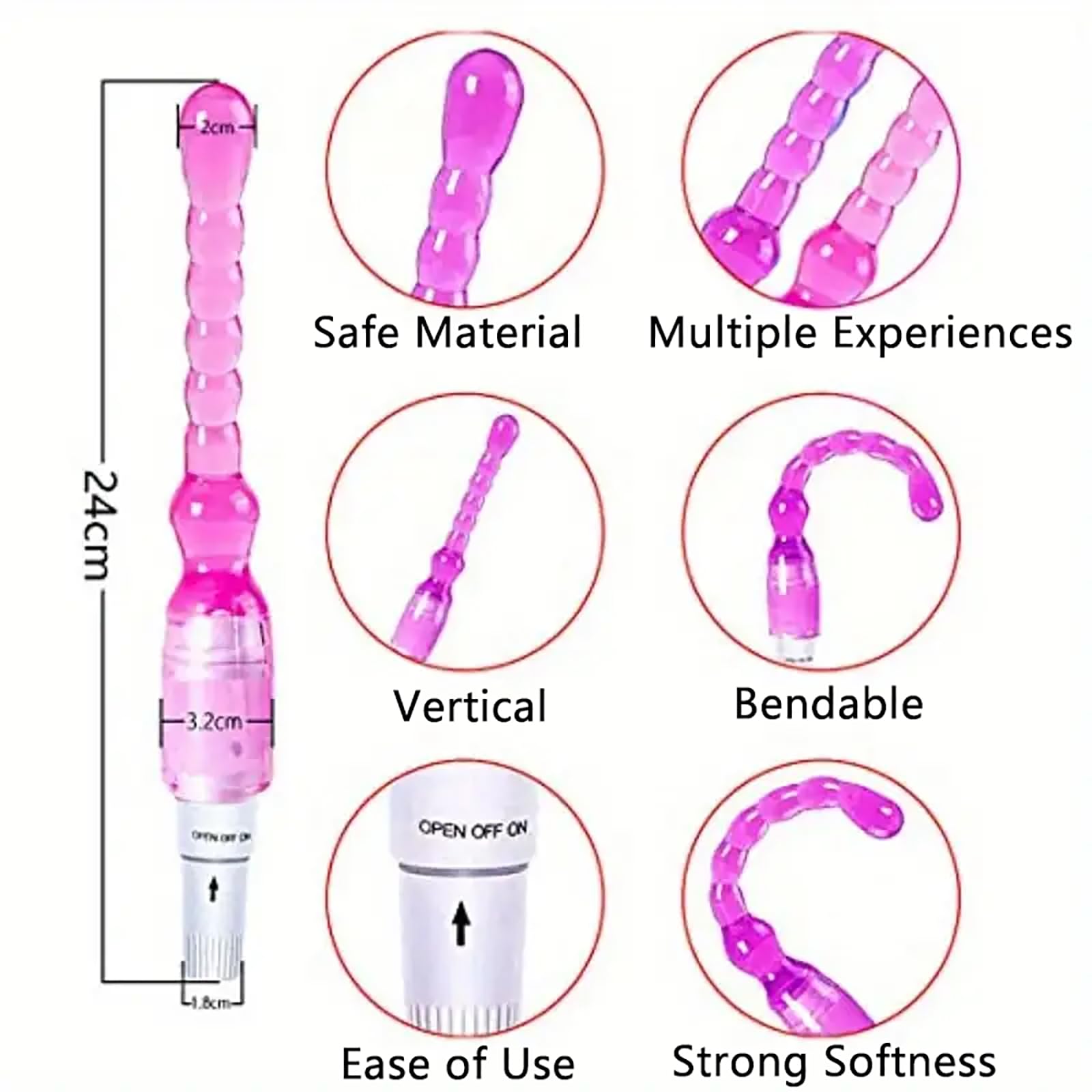 Bondage Set Para Sexual 38 Piezas Juguetes Sexuales Para SM Extremos Con Esposas Esposas Para Tobillos Y Juego De Cama Tapón Anal Juego De Ataduras Eróticas Para Amantes Del Bondage Y (Púrpura)