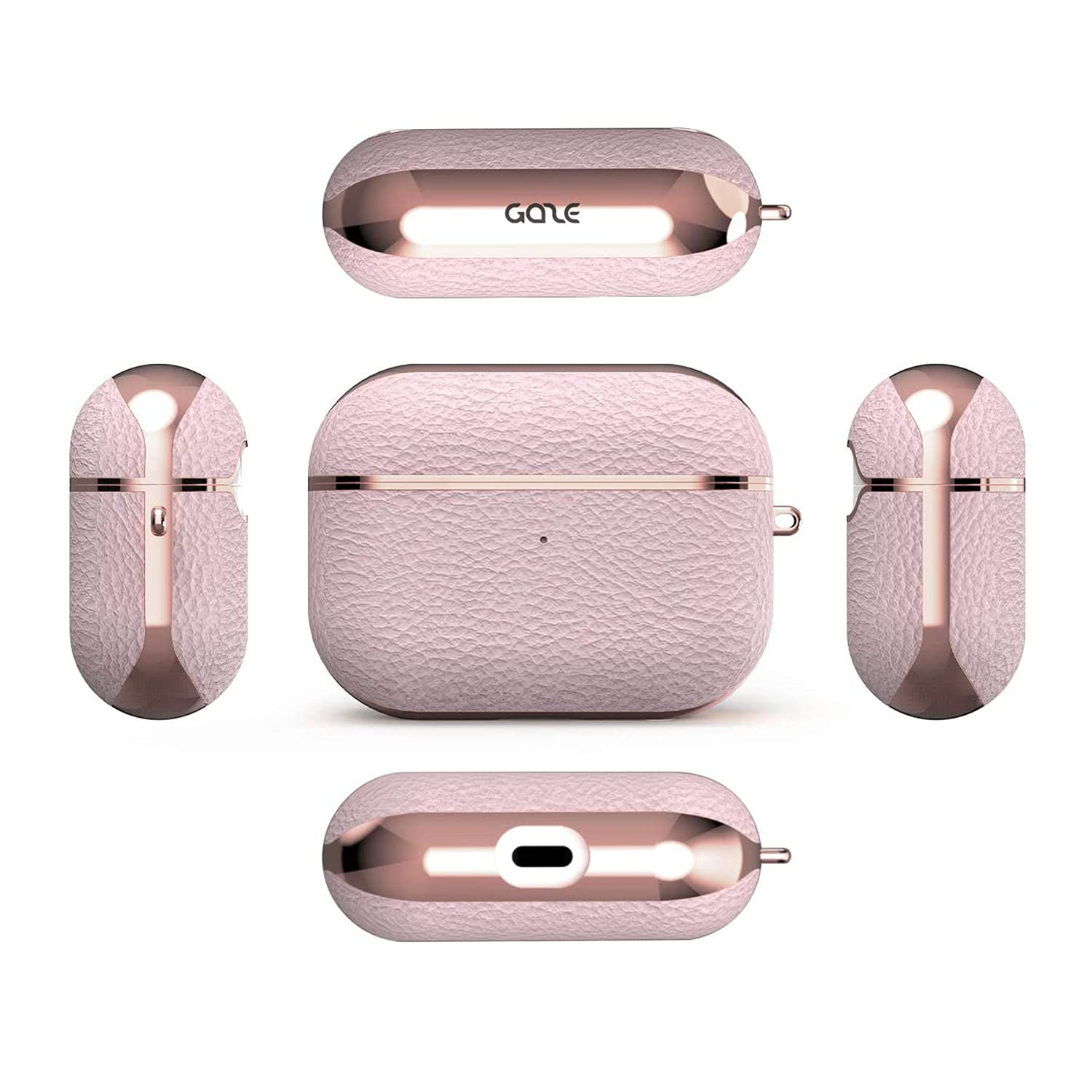 Amazon | GAZE AirPods Pro ケース [ 本革 レザー キーチェーン