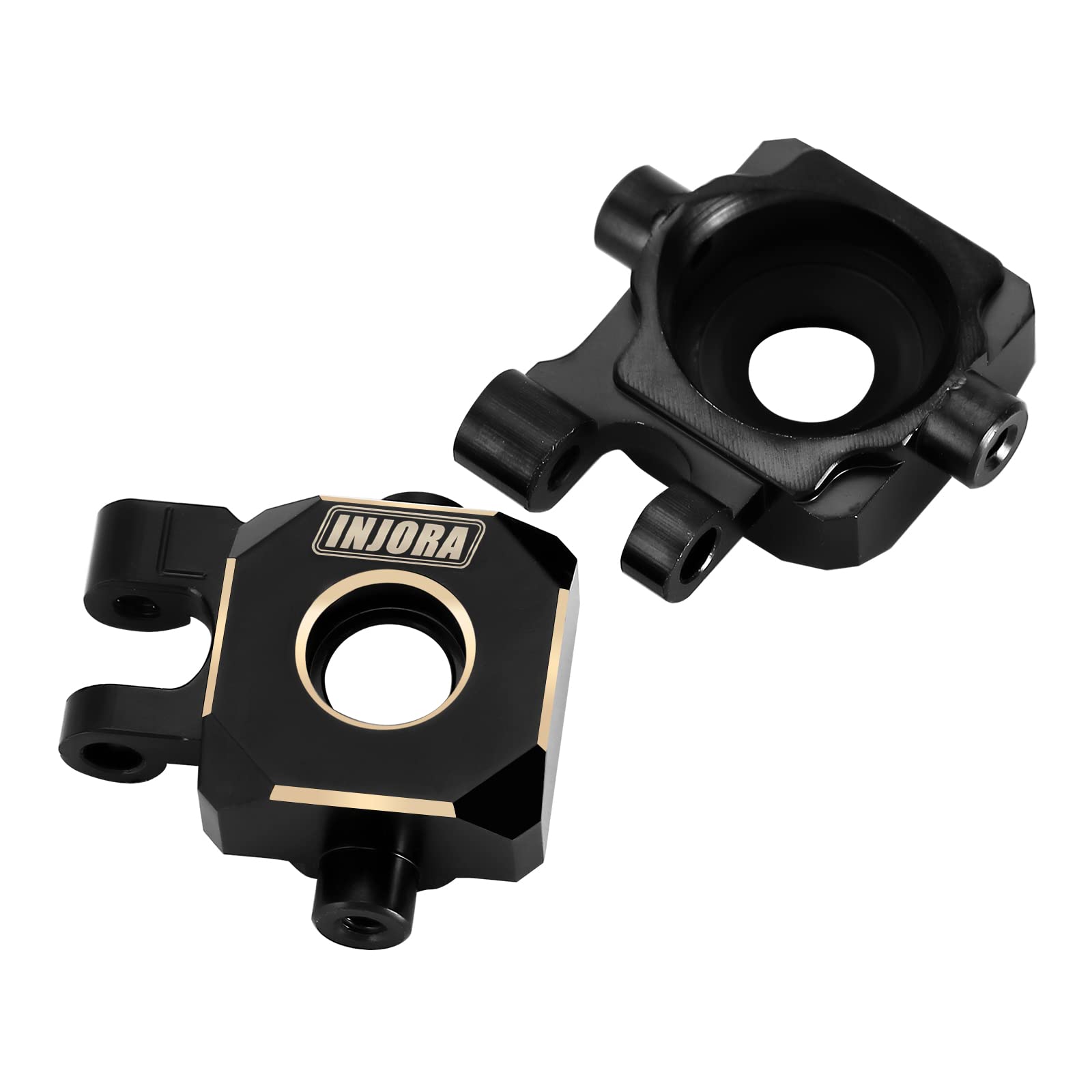 FriHobby Brass Steering Knuckles & Caster Blocks For TRX4M 1/18 RC Crawler – Gold Upgrade Parts (Set Of 5) - View #4