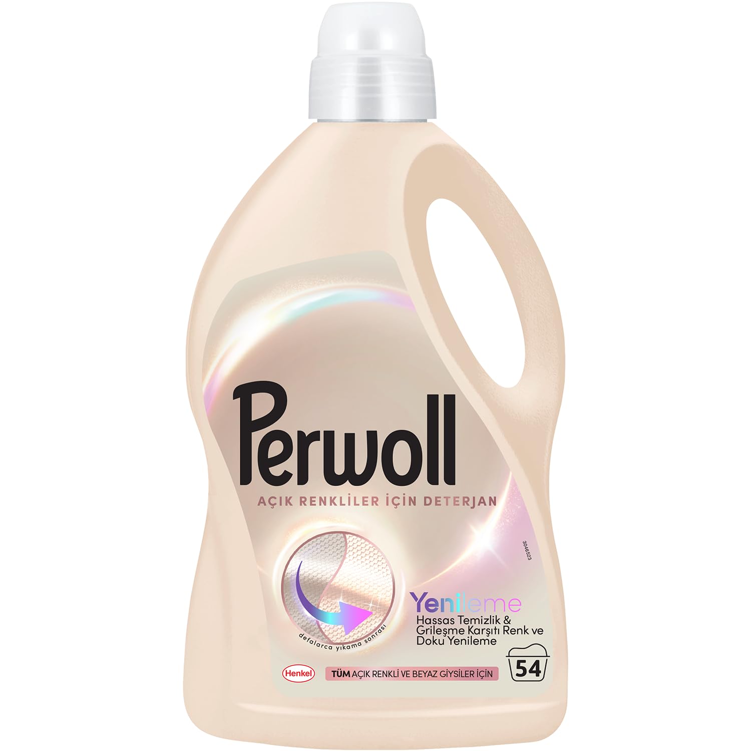 Perwoll Açık Renkliler Sıvı Çamaşır Deterjanı 2.97 Litre, 3L, 54 Yıkama