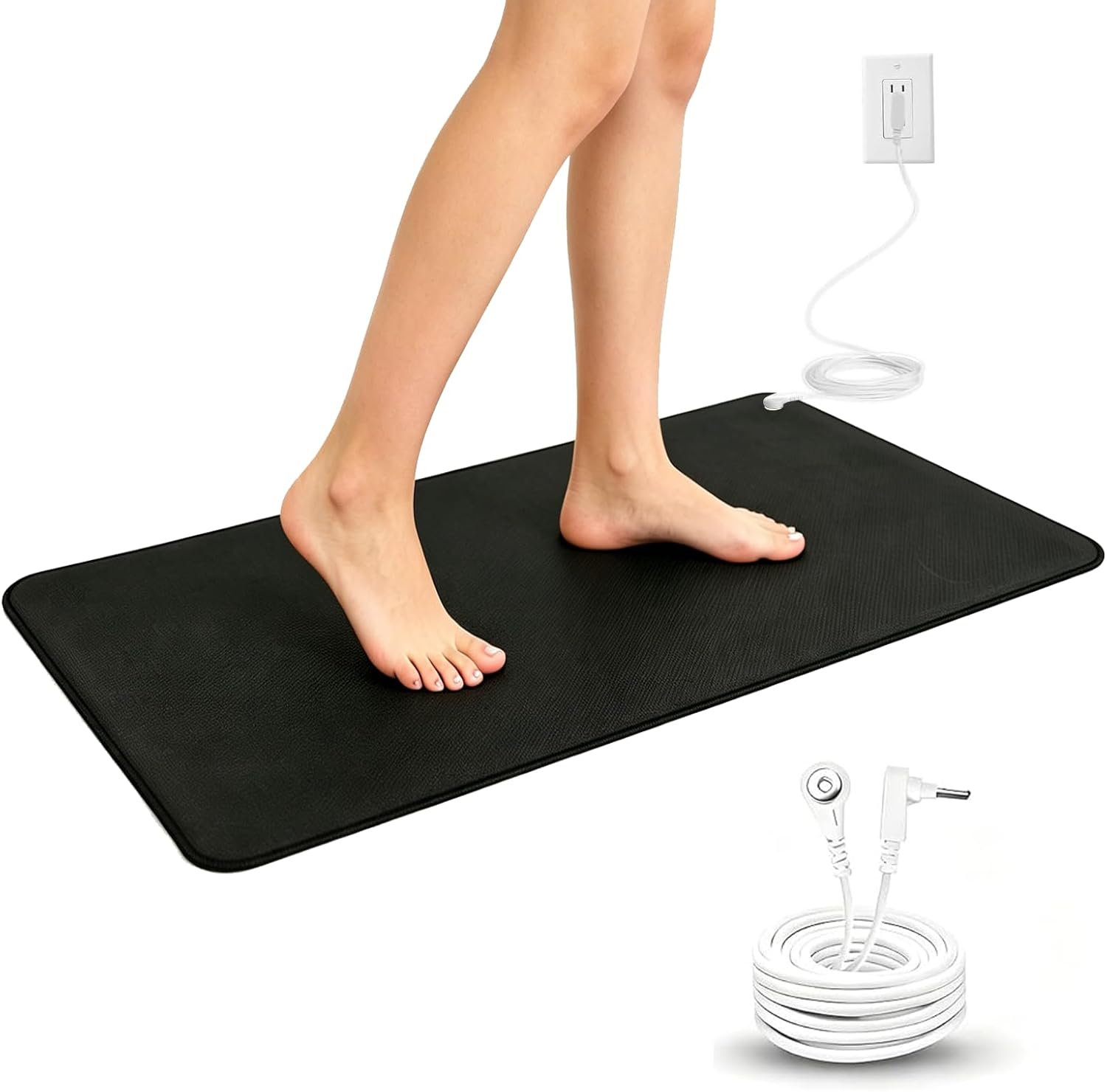 Grounding Mat, Grounding Pad, Earth Connected Grounding Mat, 11.8*23.6 Inch