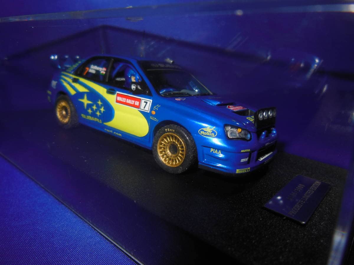 Amazon | 1/43 サイン入り PRODRIVE スバル公式 インプレッサ IMPREZA Amazon | 1/43 サイン入り PRODRIVE スバル公式 インプレッサ IMPREZA