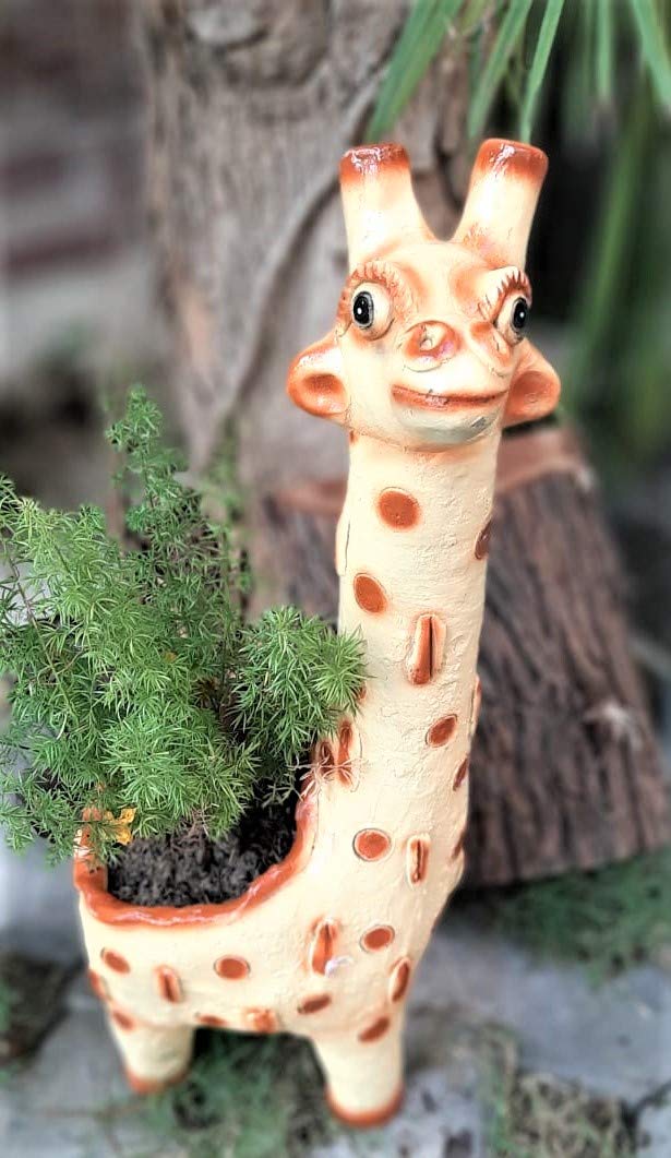 Bloom Bagicha Polyresin Giraffe Big Pot/Planter for Home/Balcomy/Figurine/Living Room/Kids Room/Outdoor/Garde Décor and Best for Gifting (B0867SS8MJ) Amazon Price History, Amazon Price Tracker