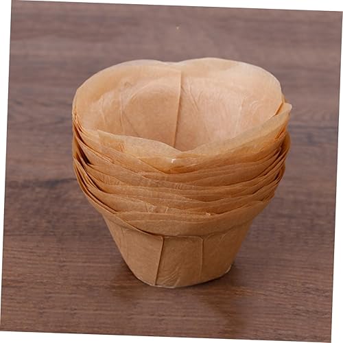 Miniatura 8 de DECHOUS 50 cubos de agua para baño, magdalenas, tazas de papel para magdalenas, envoltorios inflables para cupcakes, palitos de caballo, puertas y