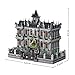 General Jim's 3-Level 7,357 Piece Lunatic Asylum Hospital Mad House – a City Modular Architecture Building Block Set | Comparible with Major Brick Building Brands