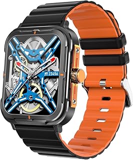 Desong Smart Watch(Call Receive/Dial), Fitness Tracker with Heart Rate/Sleep Monitor,1.83'' Full Touch Screen Smartwatch Compatible Android and iOS Phones,2022 Smartwatches for Men Women