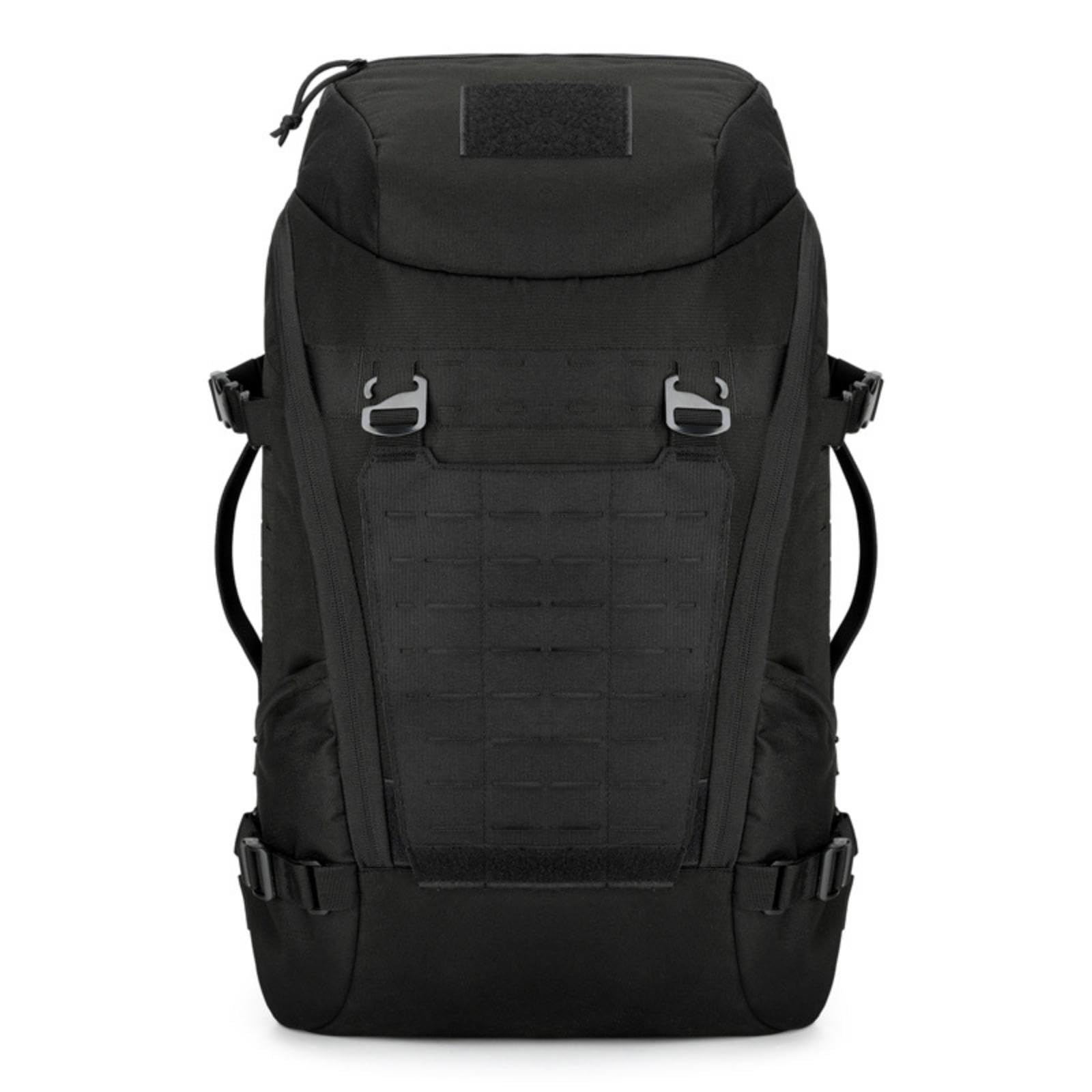 Hiking Backpack Compression Straps Outdoor Backpack Padded Daypack for Journeyers, Commuters, Camping, Commuting Black-picture-44