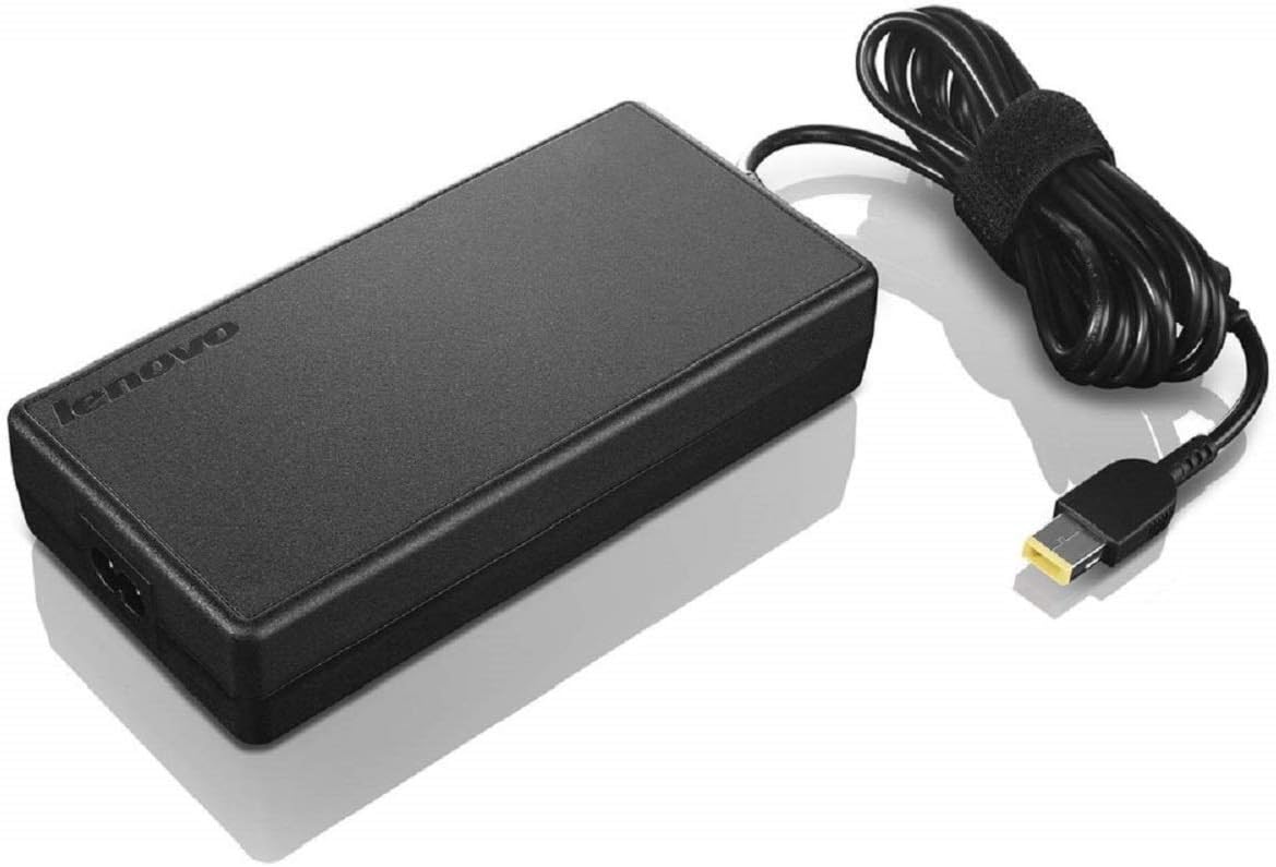 Lenovo 170 Watt Slim Tip AC Adapter FRU 4X20E50574 Includes 2 Pin Power Cord