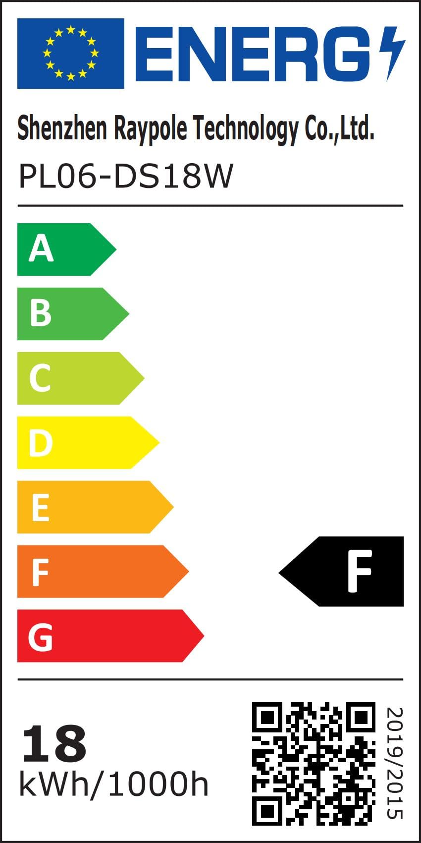 LyLmLe Proiettore Piscina LED con Filettatura Esterna 2", 18W Lampade Piscina 2 Colori Selezionabili Bianco 3000K & 6000K, Ø242mm, 12V AC Luce Sommergibile per Piscinas Fuori Terra Acciaio