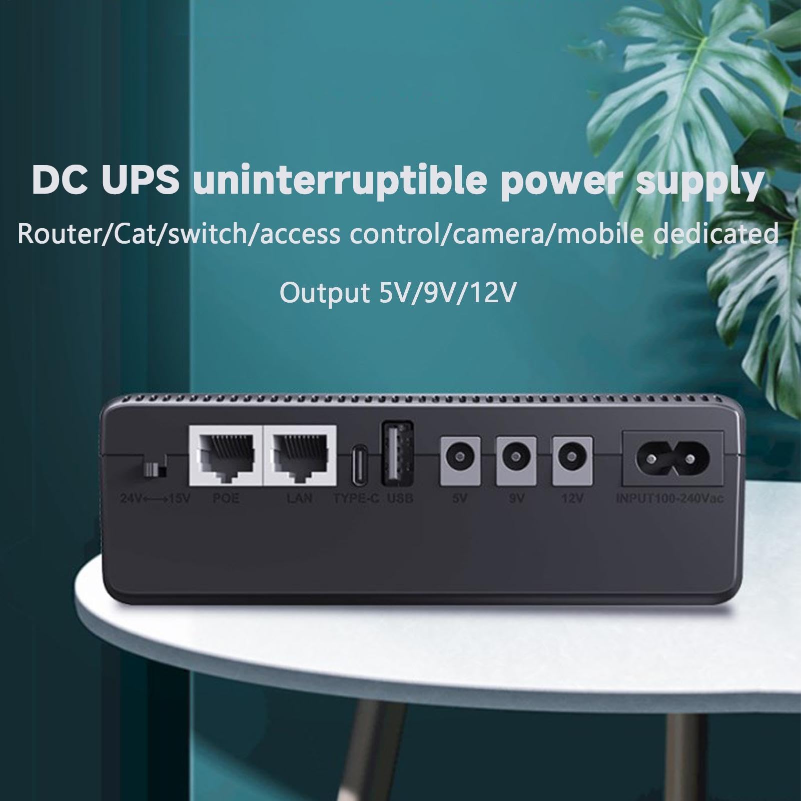 Unità di alimentazione a batteria per router WiFi Alimentazione