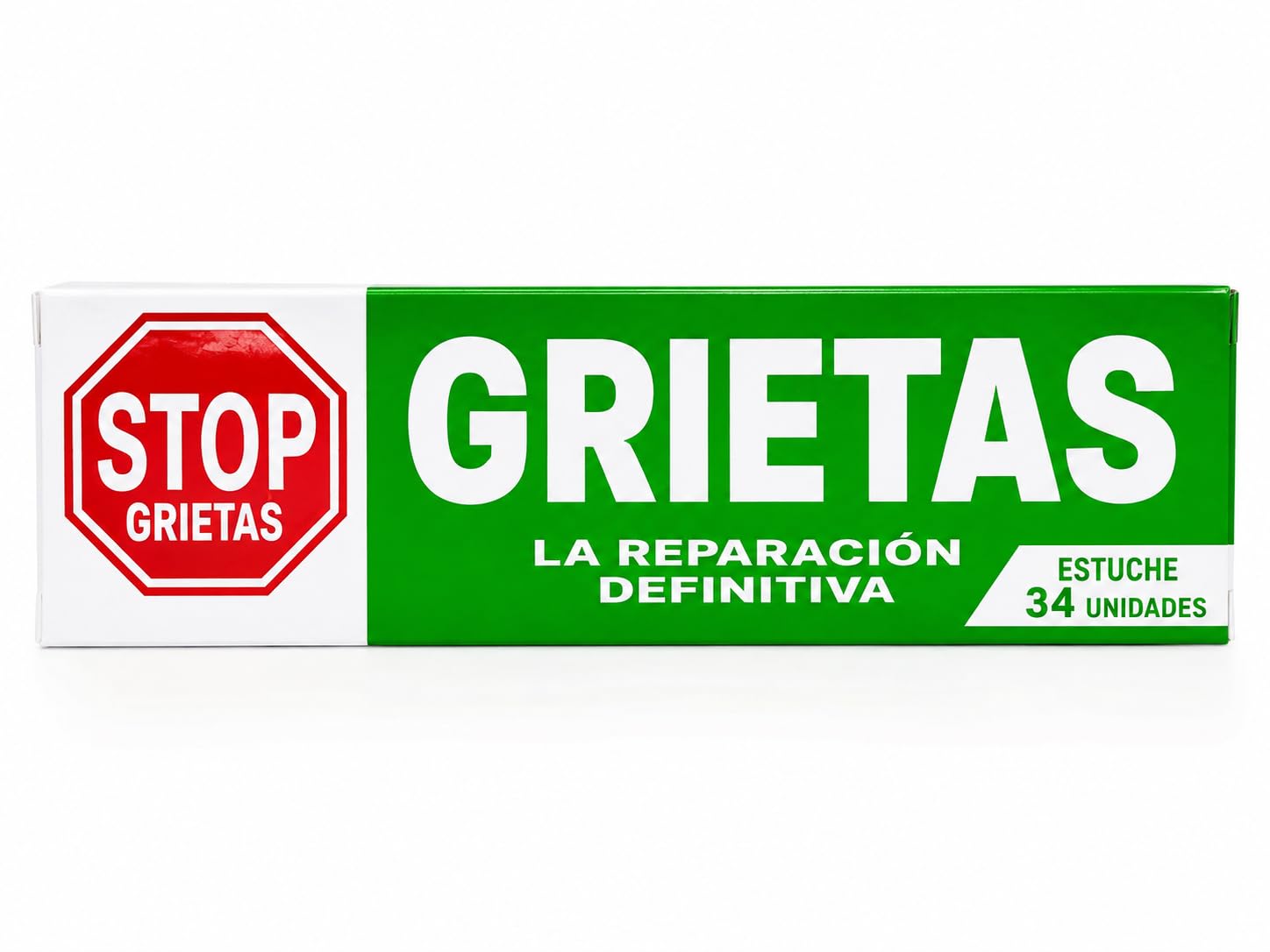 Teais Grapas Dentadas para Reparación de Grietas, Acero Inoxidable, 34 Unidades