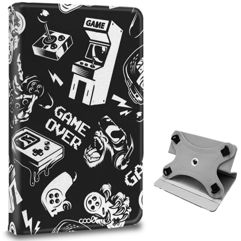 Cool Ebook/Tablet Case 9.7-10.3 in. Rotary Gaming Leatherette (Panoramic), multicoloured