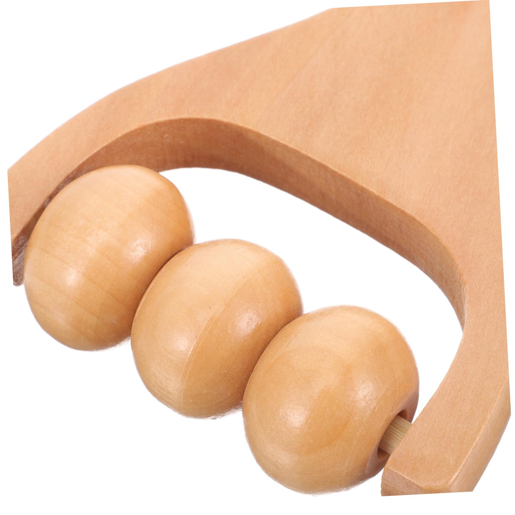 Ipetboom Rodillo De Masaje De Madera 2 Unidades Para Cuello y Hombros, Masajeador Portátil Multifuncional Para Pies y Espalda En Casa y Viajes