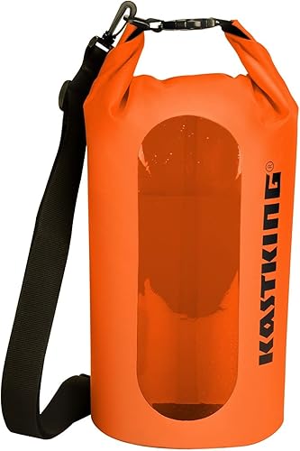 KastKing Bolsas secas, bolsas de almacenamiento 100% impermeables, construcción de grado militar para natación, kayak, canotaje, senderismo,
