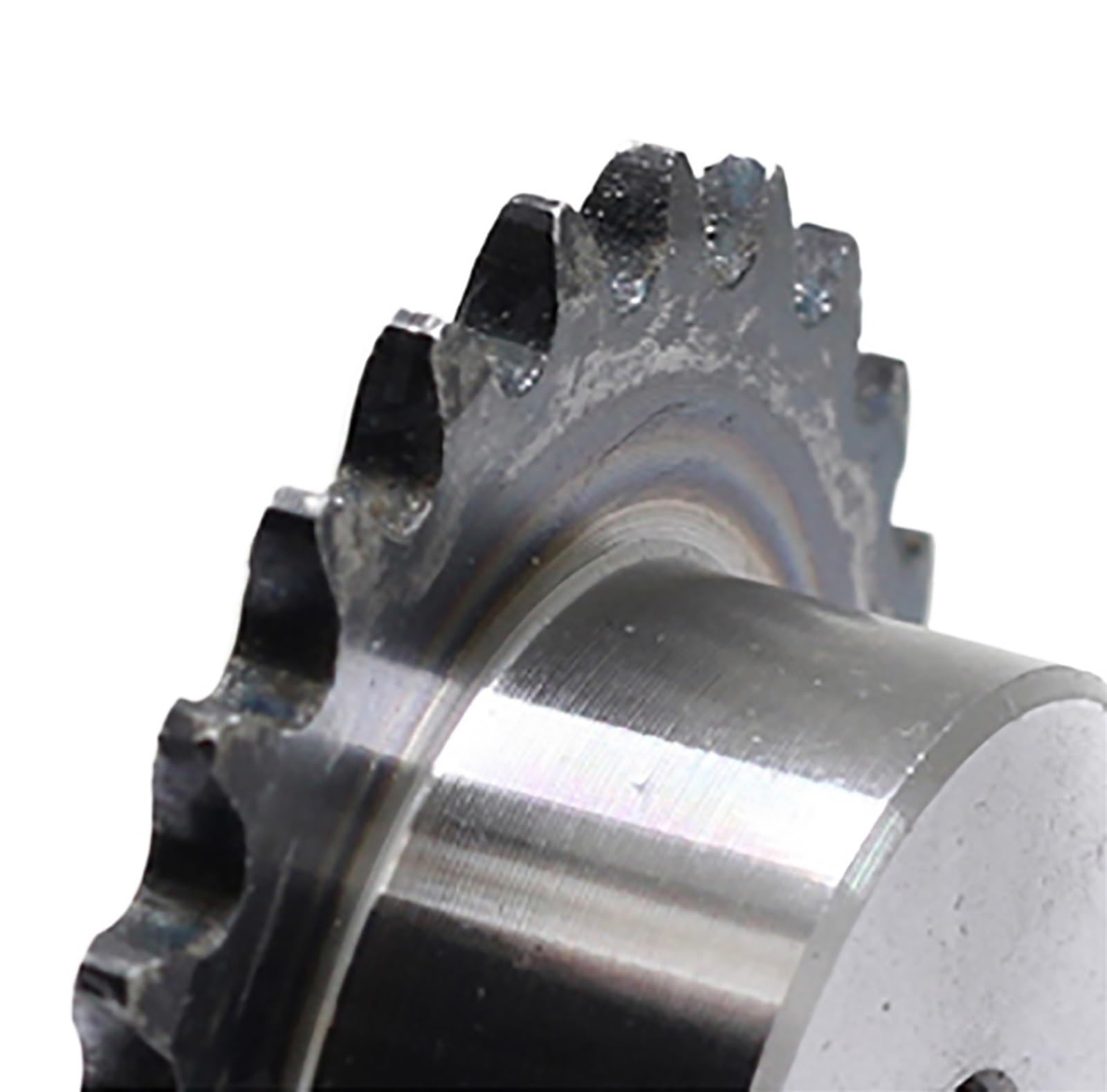 Bevel Gear Pinion Hardware Mechanical 1pcs 25H 04C Precision 46-60 Tooth 2 Points Sprocket Chain Gear Steel Industrial Transmission Sprocket Wheel Bore 15mm(48 Teeth)