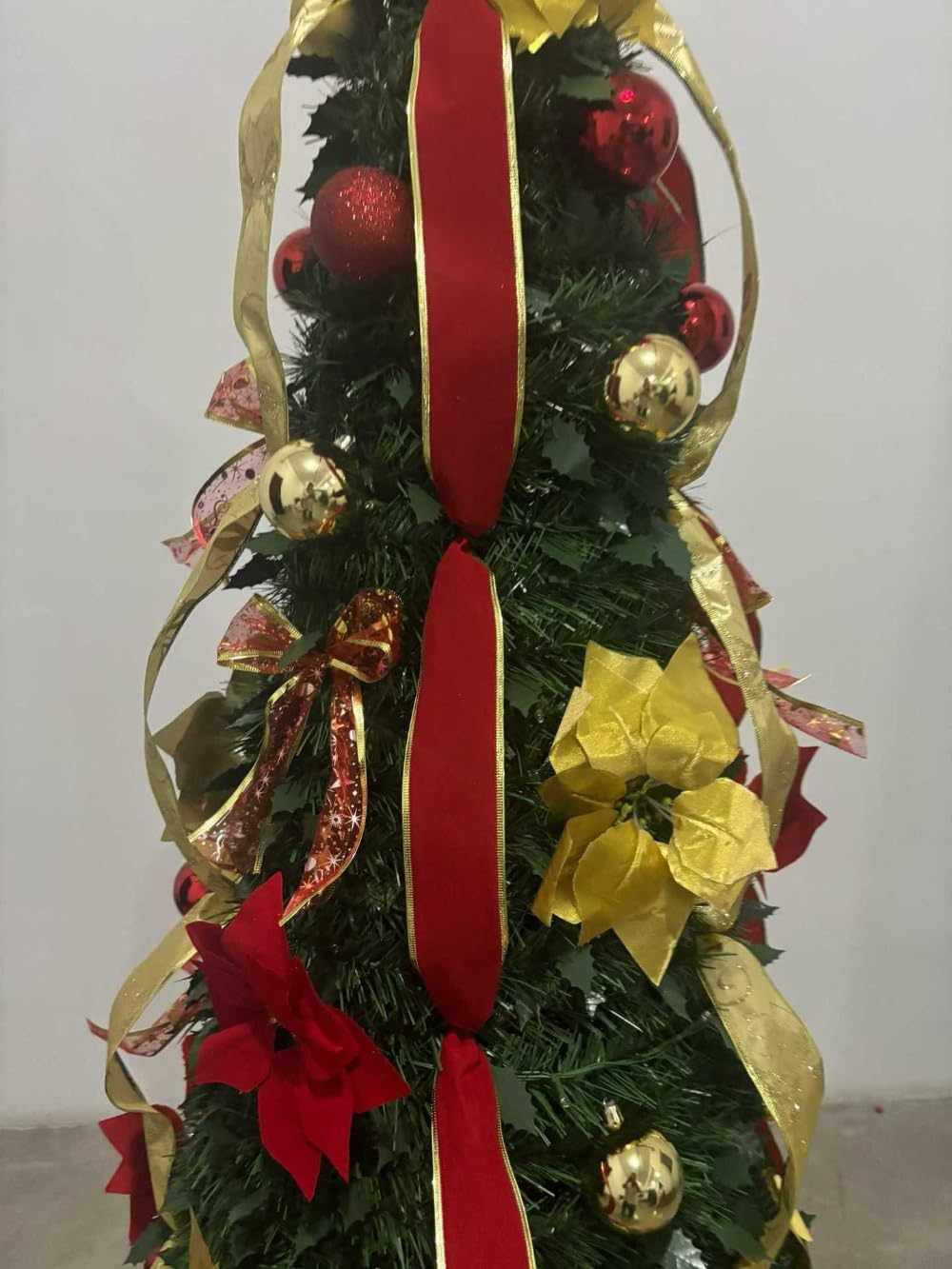 Amazon.co.jp: Klivex 折りたたみ式格納式ツリー クリスマスツリー 120