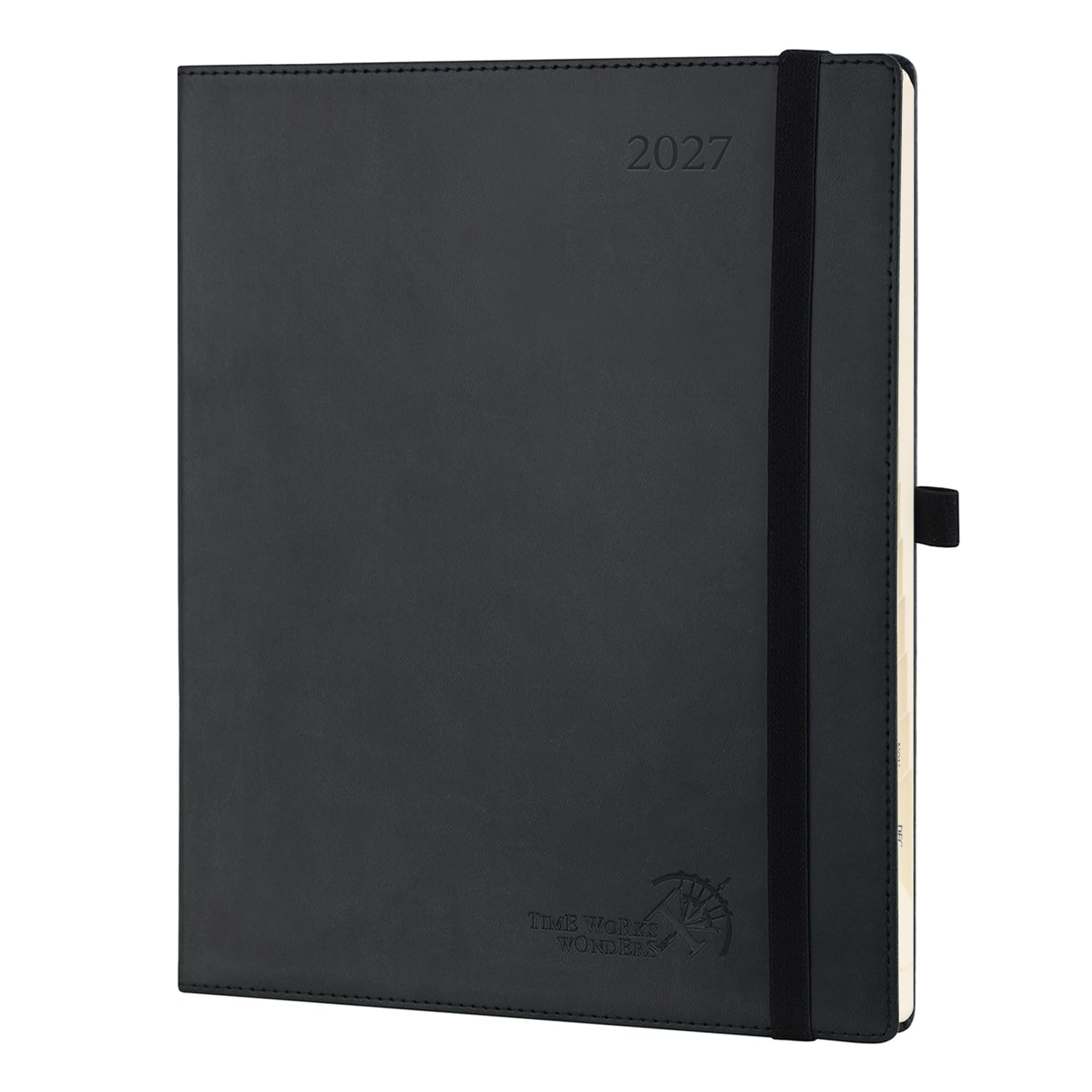 POPRUN 2027 Planner, Large-8.5" x 10.5", Weekly &amp; Monthly Appointment Book