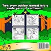 Outdoorsy: Bold And Pop Coloring Book For Teens and Adults, Featuring Cute Animal Characters And Cozy Nature Perfect For Relaxation And Stress Relief #1