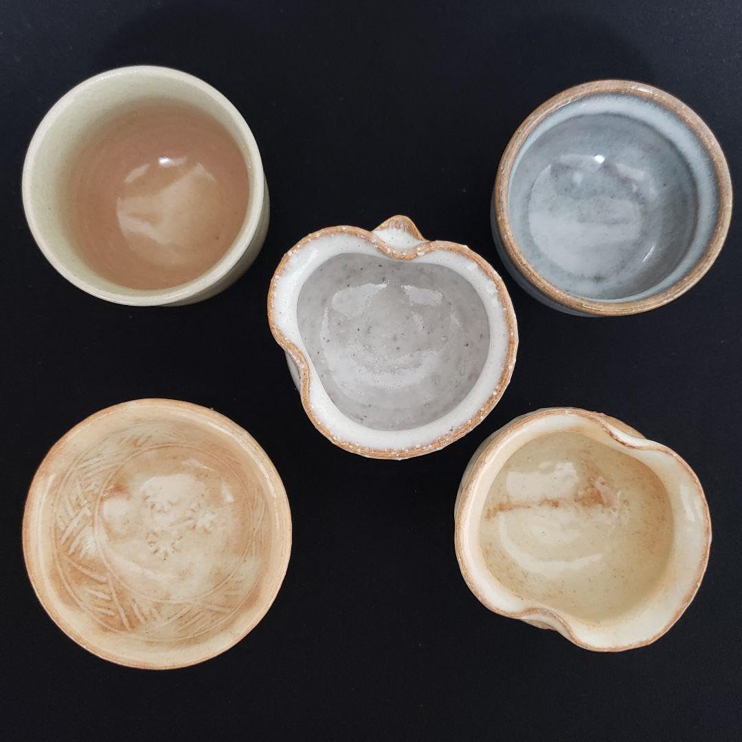 萩焼 大和保男作 酒器 徳利 お猪口 ぐい呑 作家もの 陶器 萩焼 萩焼 大和保男作 酒器 徳利 お猪口 ぐい呑 作家もの 陶器 萩焼