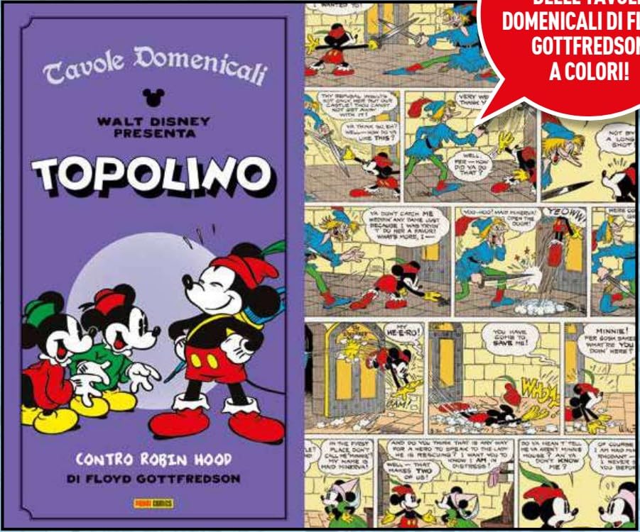 Color sundays. Tavole domenicali. Topolino contro Robin Hood (Vol. 2)