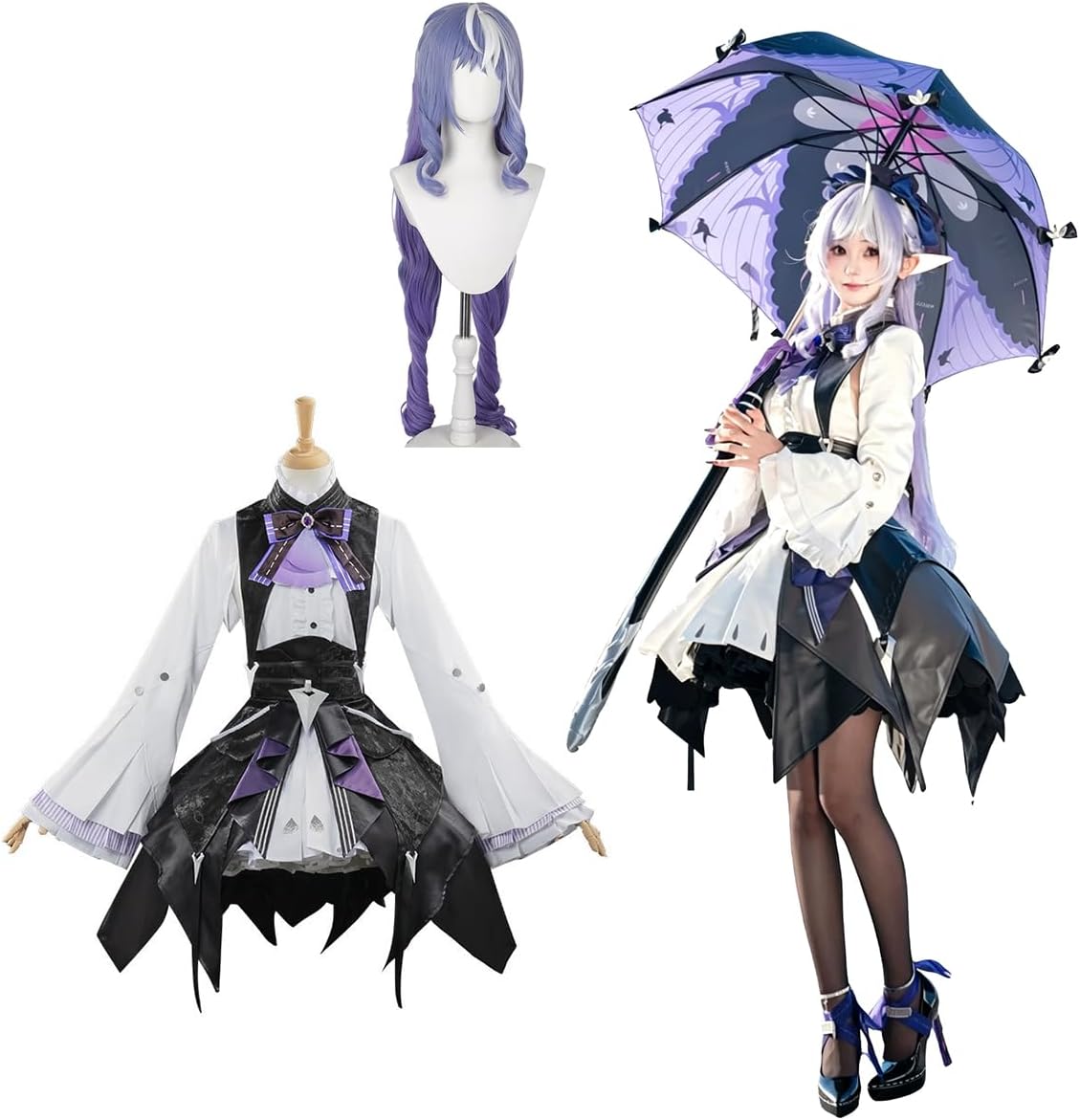Amazon.co.jp: [LVMAO] ゼンレスゾーンゼロ コスプレ衣装 ウィッグ付き
