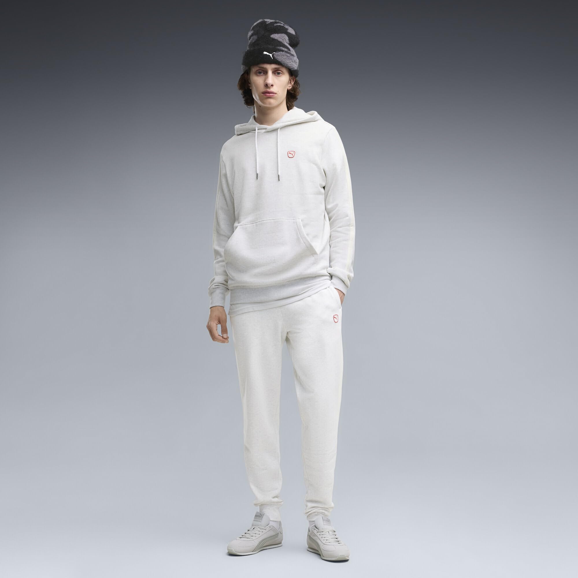 PUMA Sudadera de Felpa con Capucha Essentials Elevated Hombre