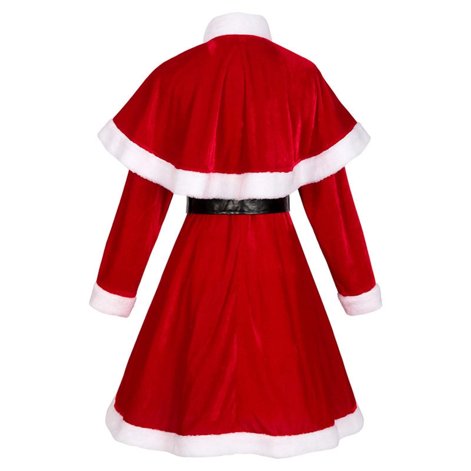 Abito Donna Natalizio Invernale Vestito a Tunica da Maglione Natale Famiglia Taglie Forti con Stampa Renna E Fiocco di Neve Midi Party Festa Cocktail