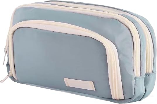 Large Capacity Pencil Case Pencil Pouch Unisex Pen Case Zipper Closure