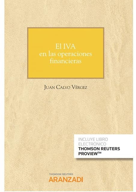 Portada de El Iva en las Operaciones Financieras