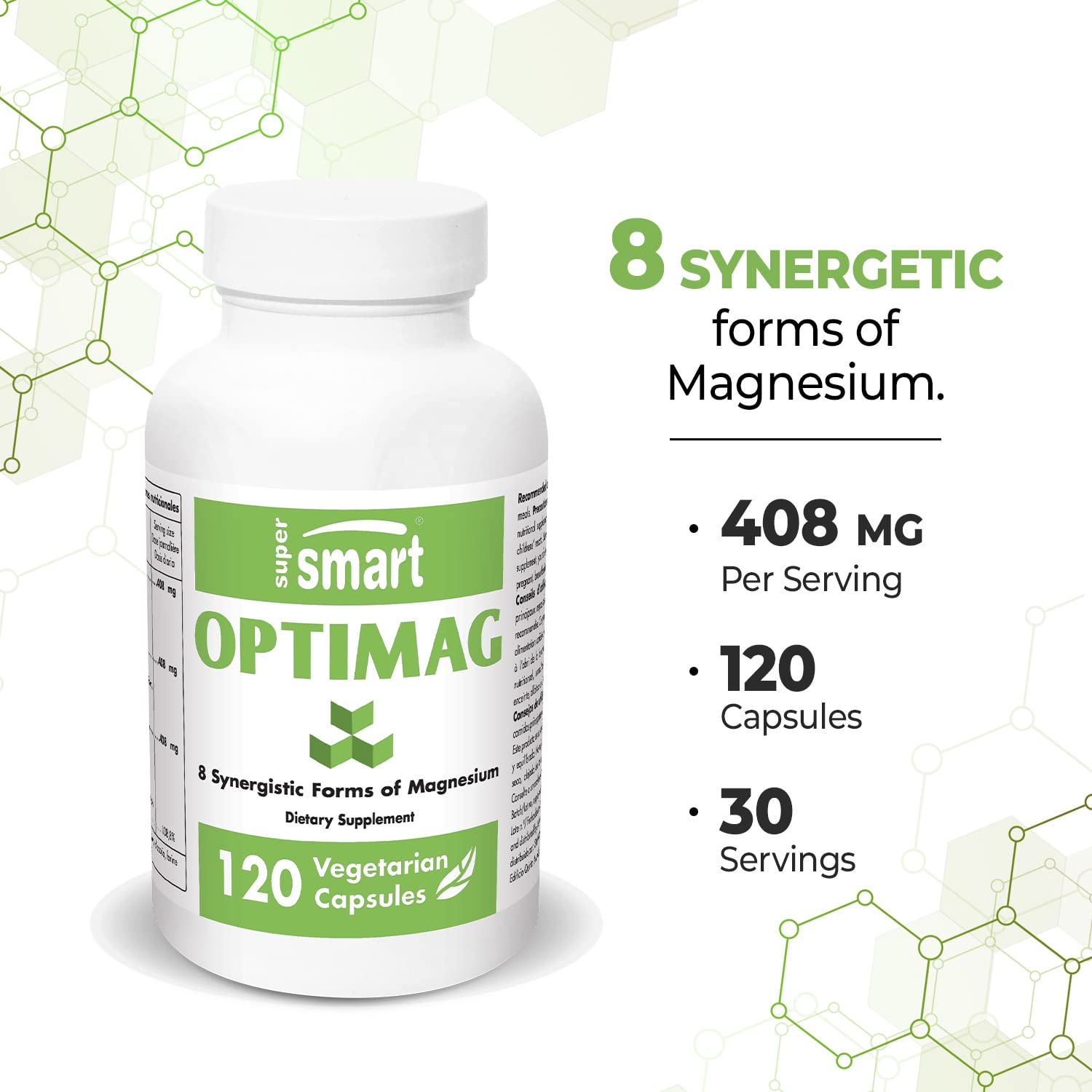 Buy Supersmart Optimag Powerful Magnesium Complex 8 Different