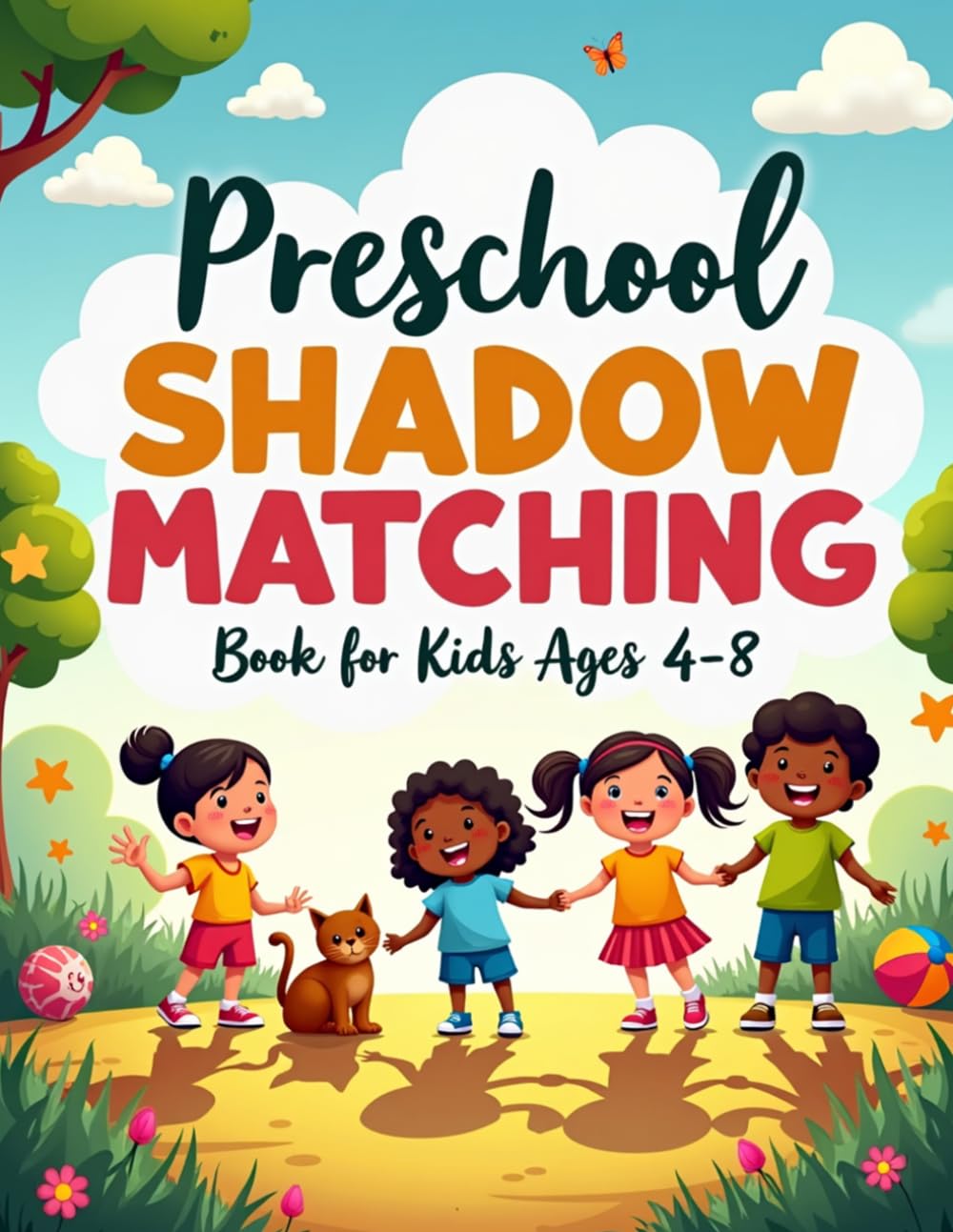 Preschool Shadow Matching Book for Kids Ages 4–8: An Interactive Early Learning Activity Book to Boost Focus and Visual Recognition