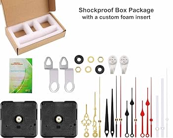 Amazon.co.jp: StFlyBro 2ピース 高トルククロックムーブメント