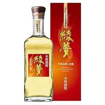 ■tessy■芋焼酎  一どん(今年２月瓶詰め) Amazon.co.jp: 綾夢(Ayayume) 焼酎720ml 本格芋焼酎綾夢 樽貯蔵