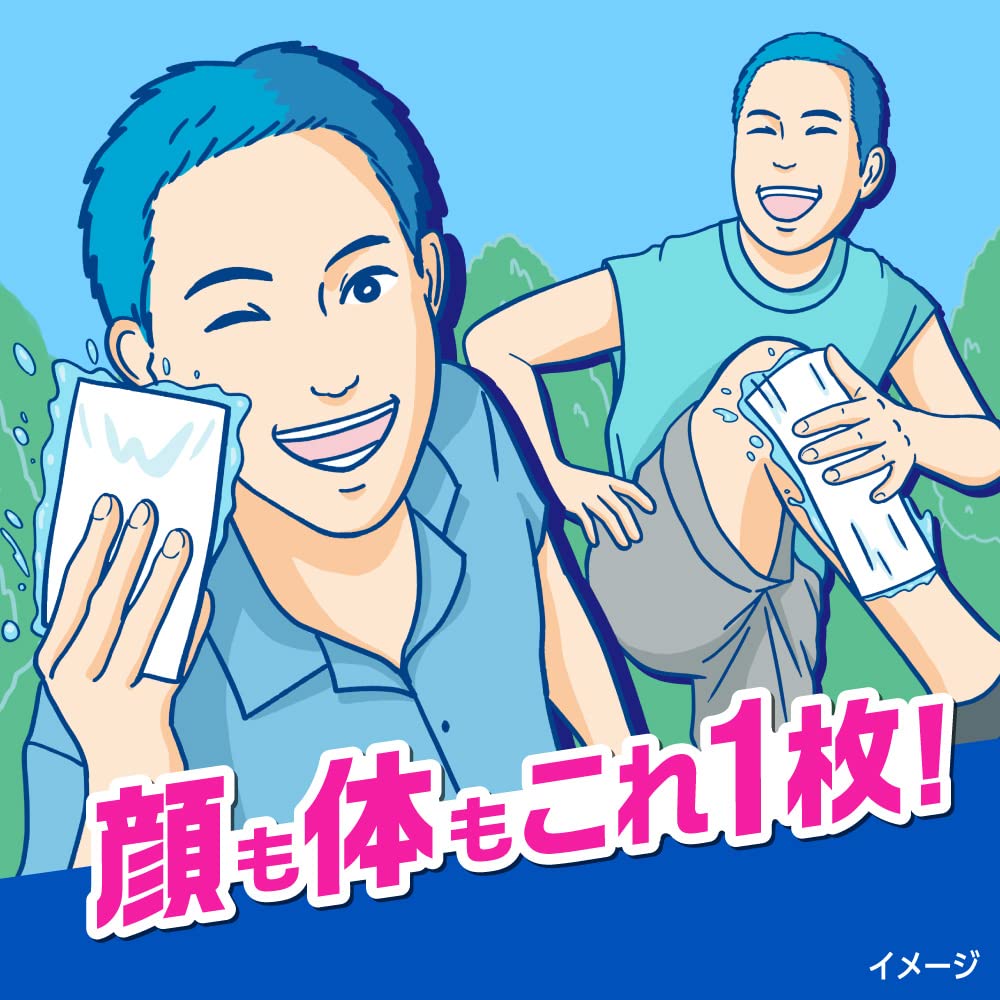 Amazon.co.jp: メンズビオレ【まとめ買い】顔もふけるボディシート