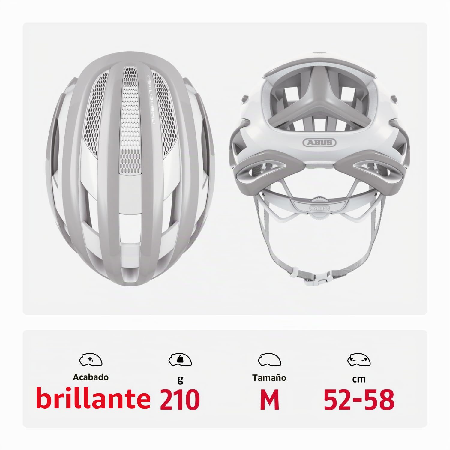 ABUS AirBreaker Racing Bike Helmet - High-End Bike Helmet for Professional Cycling - Unisex, for Men and Women