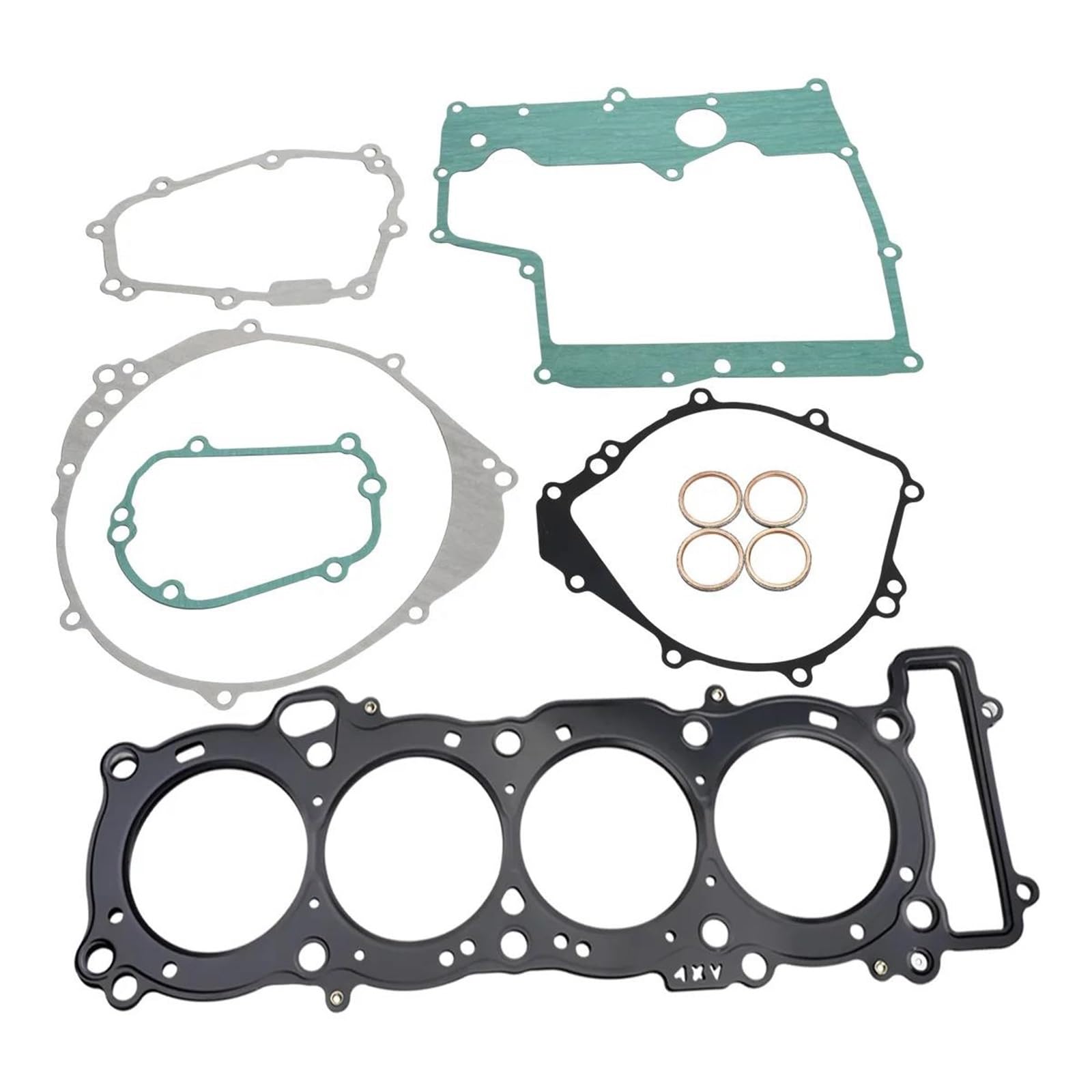 Set Di Guarnizioni Cilindriche Kit Completo Di Guarnizioni Motore Per Moto: Testata, Coperchi, Carter E Coppa Dell'Olio Per Yamaha R1 YZFR1 1998-2003