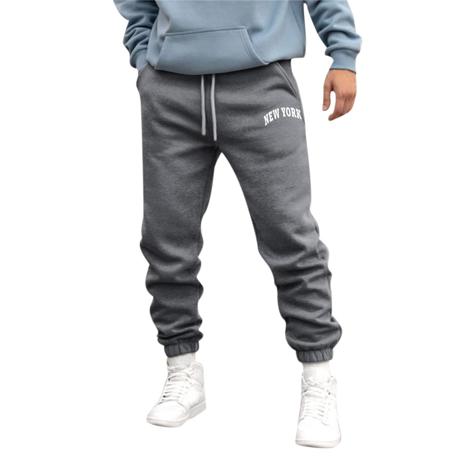 Mens Tapered Joggers Mens Autumn And Winter Fashion Leisure Loose