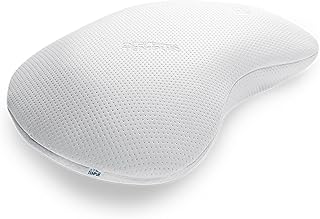 TEMPUR Sonata Kopfkissen Memory Foam, ergonomisches Nackenstützkissen für Rücken- und Seitenschläfer, Liegefühl fest, L (61 x 40 x 12.5 cm), Weiß