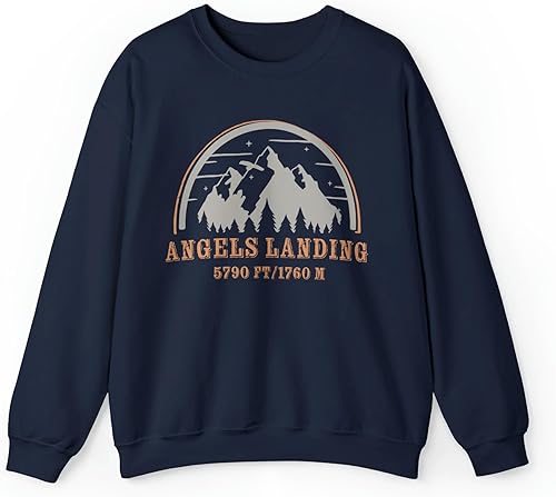 Miniatura 4 de Zion National Park Camping Zion Poster Angels Landing Mountains Sweatshirt - NPT116ALL