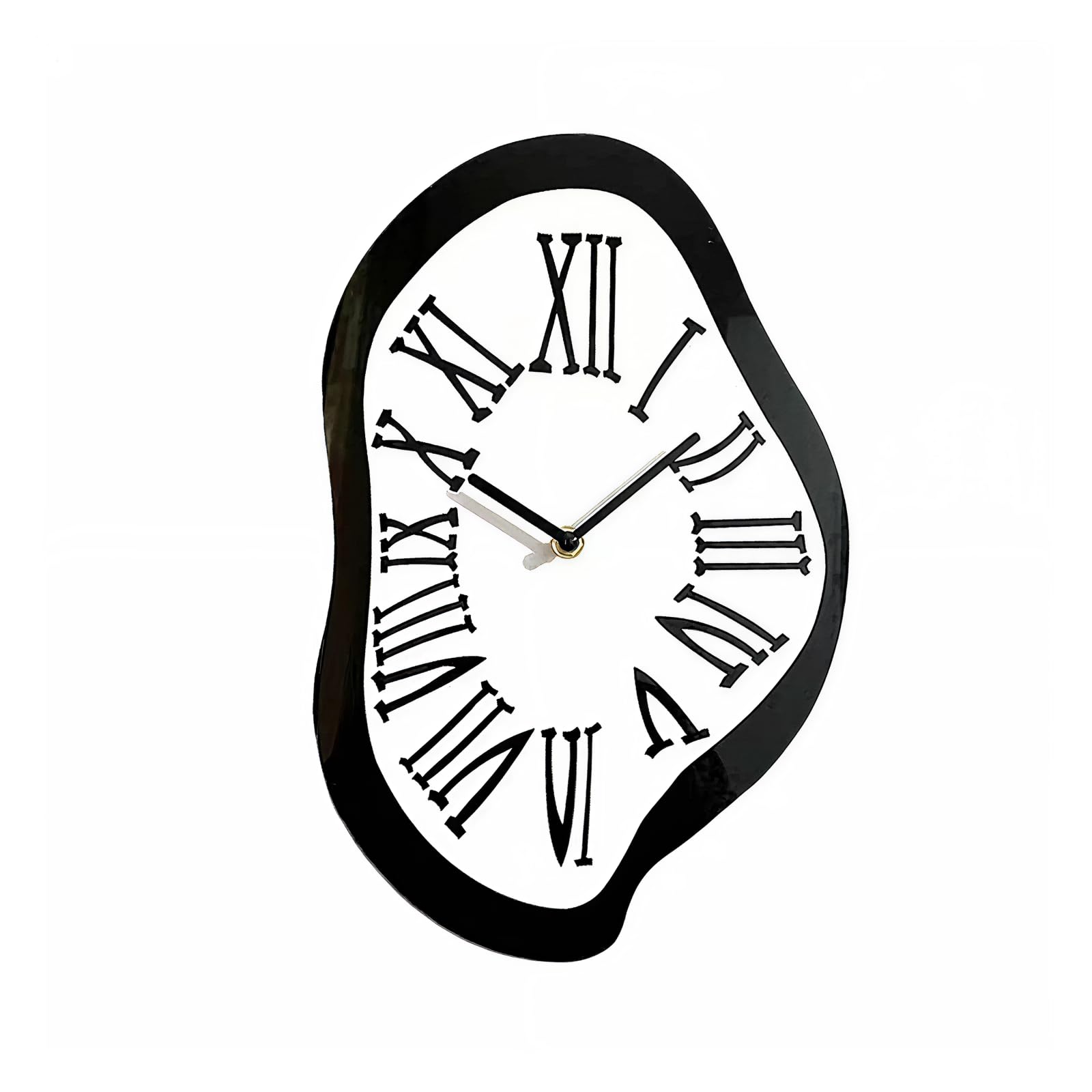 Generic Melting Wall Clock, Warped Interior Wall Clock, for