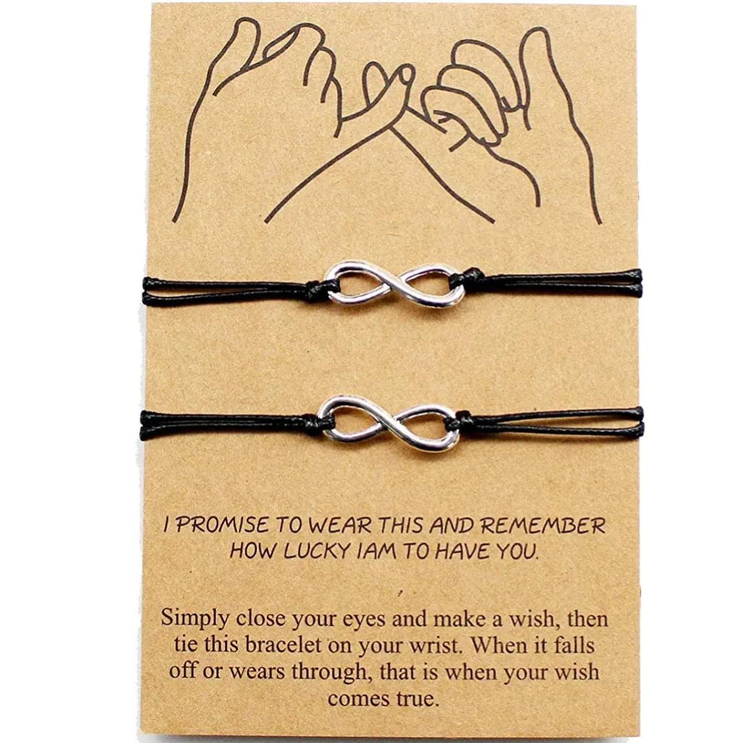 See full amazon price history chart for Infinity Pinky Promise Bracelets Anklets for Couples Best Friend Long Distance Relationship Matching Bracelets Adjustable Friendship Bracelets for Him and Her (Unisex Adult) Infinity Pinky Promise Bracelets Anklets for Couples Best Friend Long Distance Relationship Matching Bracelets Adjustable Friendship Bracelets for Him and Her (Unisex Adult) (B0C9Q44KJG) Amazon Price History, Amazon Price Tracker