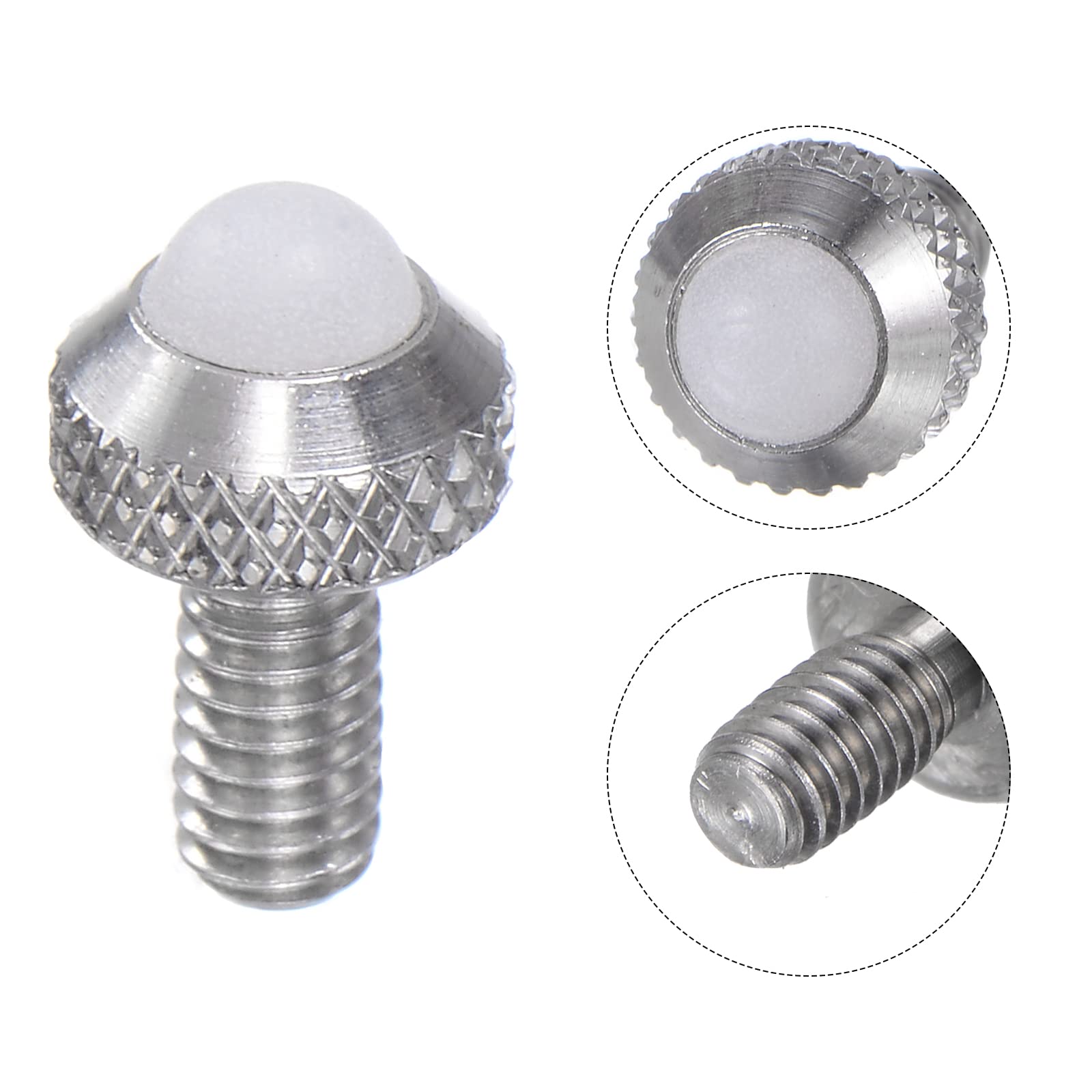 Pointe Filetée M2.5 Pour Indicateur Sourcing Map Contact Point Pour Cadran Indicateur Linéaire Jauge, 2.5mm Diamètre Bille Pointe M2.5 Filetage 8mm Longueur Aiguille Mesure Précision Filetée