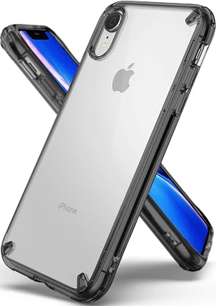 Ringke Fusion Compatible con Funda iPhone XR 6.1" Clear PC Transparente
Back TPU Bumper Biselado Bezels Scratch Protection Cubierta Forma
Natural para Apple iPhone XR (2018) - Smoke Black : Carcasas y fundas
